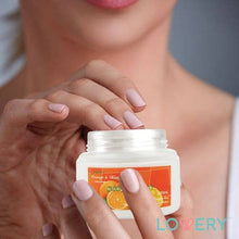 Load image into Gallery viewer, Home Spa Gift Basket in Orange Mango, Bath and Body Care Kit