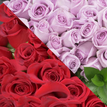 Load image into Gallery viewer, Red & Lavender Roses