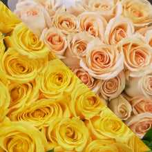 Load image into Gallery viewer, Yellow &  Peach Roses