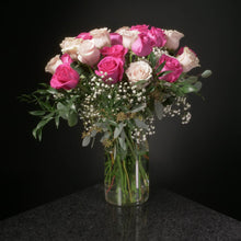 Load image into Gallery viewer,  24 Roses / Vase / Fancy