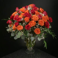 Load image into Gallery viewer,  50 Roses / Vase / Fancy
