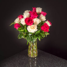 Load image into Gallery viewer,  18 Roses / Vase / Basic