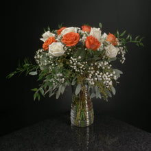 Load image into Gallery viewer,  12 Roses / Vase / Fancy