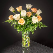 Load image into Gallery viewer,  12 Roses / Vase / Basic