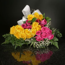 Load image into Gallery viewer,  24 Roses / Hand-Tied / Fancy
