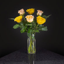 Load image into Gallery viewer,  6 Roses / Vase / Basic