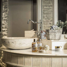Load image into Gallery viewer, Home Spa Gift Basket - Honey Almond Scent - Luxury Bath Set