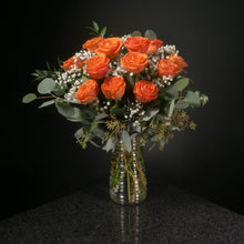 Load image into Gallery viewer,  12 Roses / Vase / Fancy