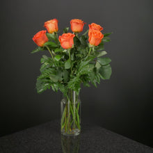 Load image into Gallery viewer,  6 Roses / Vase / Basic