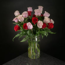 Load image into Gallery viewer,  24 Roses / Vase / Basic