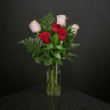 Load image into Gallery viewer,  6 Roses / Vase / Basic