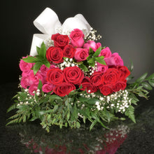 Load image into Gallery viewer,  24 Roses / Hand-Tied / Fancy