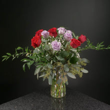 Load image into Gallery viewer,  12 Roses / Vase / Fancy