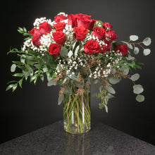 Load image into Gallery viewer,  24 Roses / Vase / Fancy