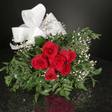 Load image into Gallery viewer,  6 Roses / Hand-Tied / Fancy