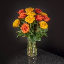 Load image into Gallery viewer,  12 Roses / Vase / Basic