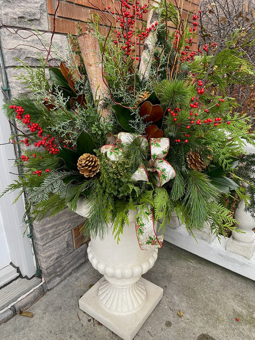 Outdoor Festive Planter #5