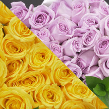 Load image into Gallery viewer, Yellow &amp;  Lavender Roses
