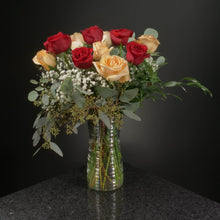 Load image into Gallery viewer,  12 Roses / Vase / Fancy