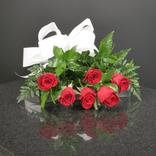 Load image into Gallery viewer, Red Roses 6 Roses / Hand-Tied / Basic