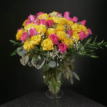Load image into Gallery viewer,  50 Roses / Vase / Fancy